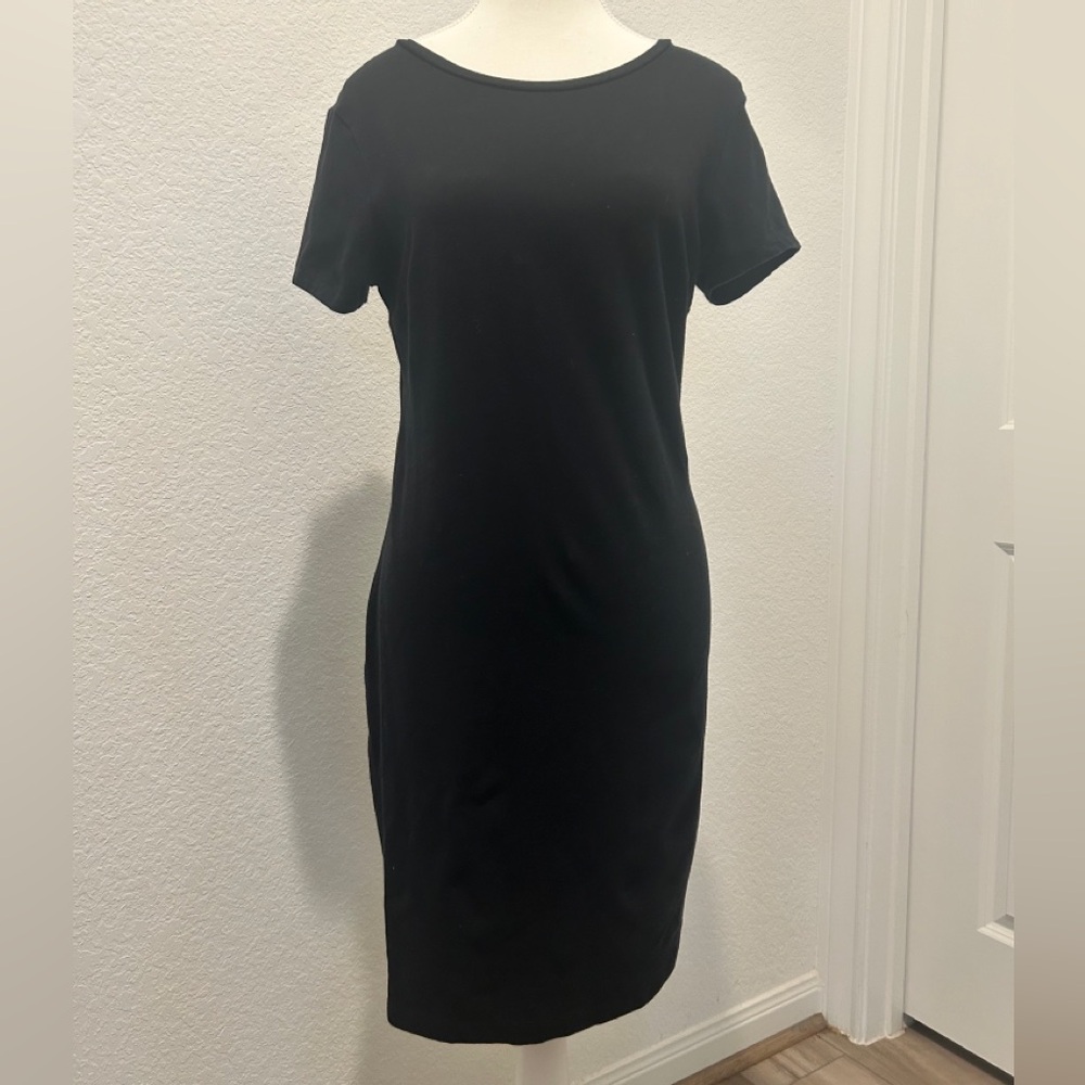 Old Navy | Elegant Black Midi Dress